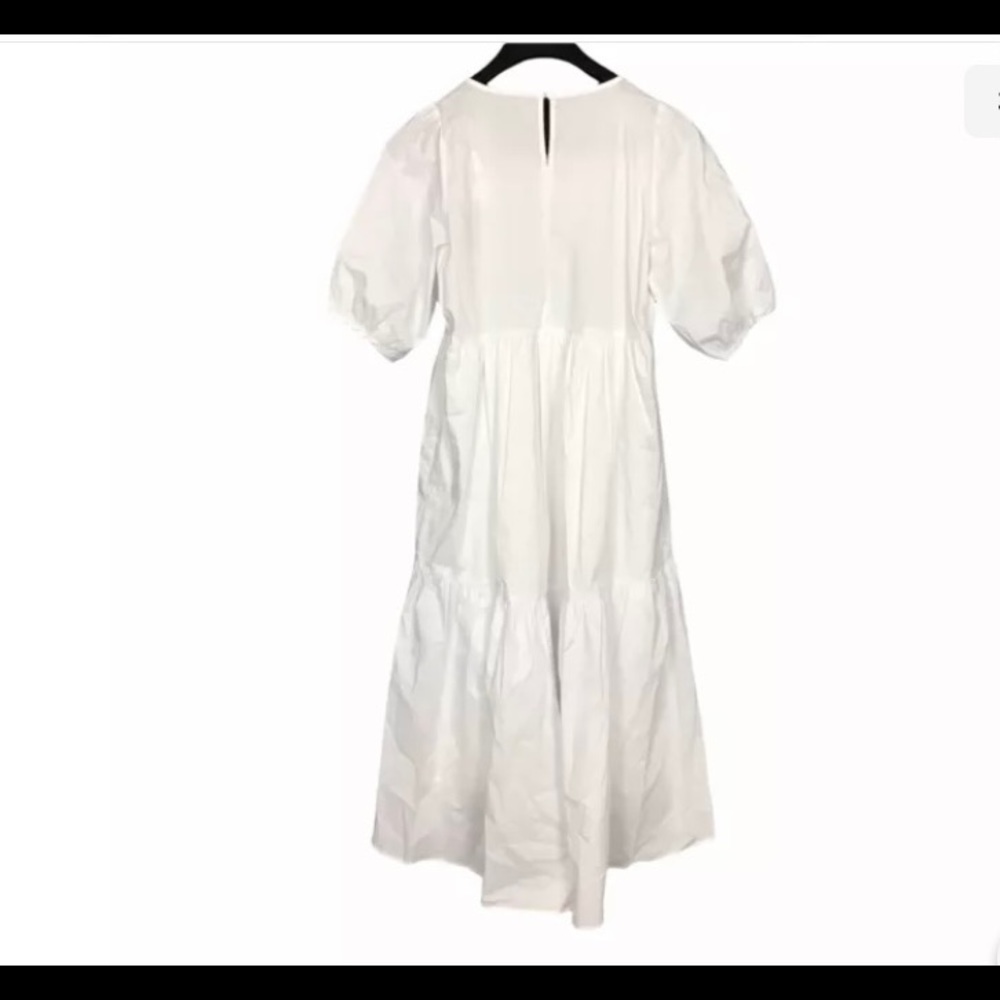 Code X Mode White Tiered Dress - image 7